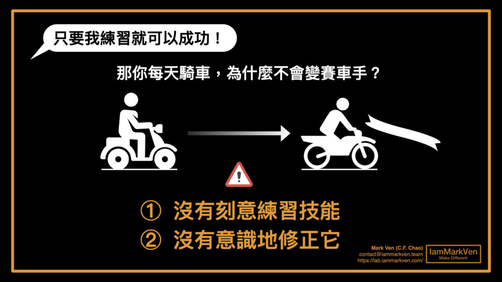 自我成長要刻意練習，而非靠努力和天賦，4步驟扭轉人生