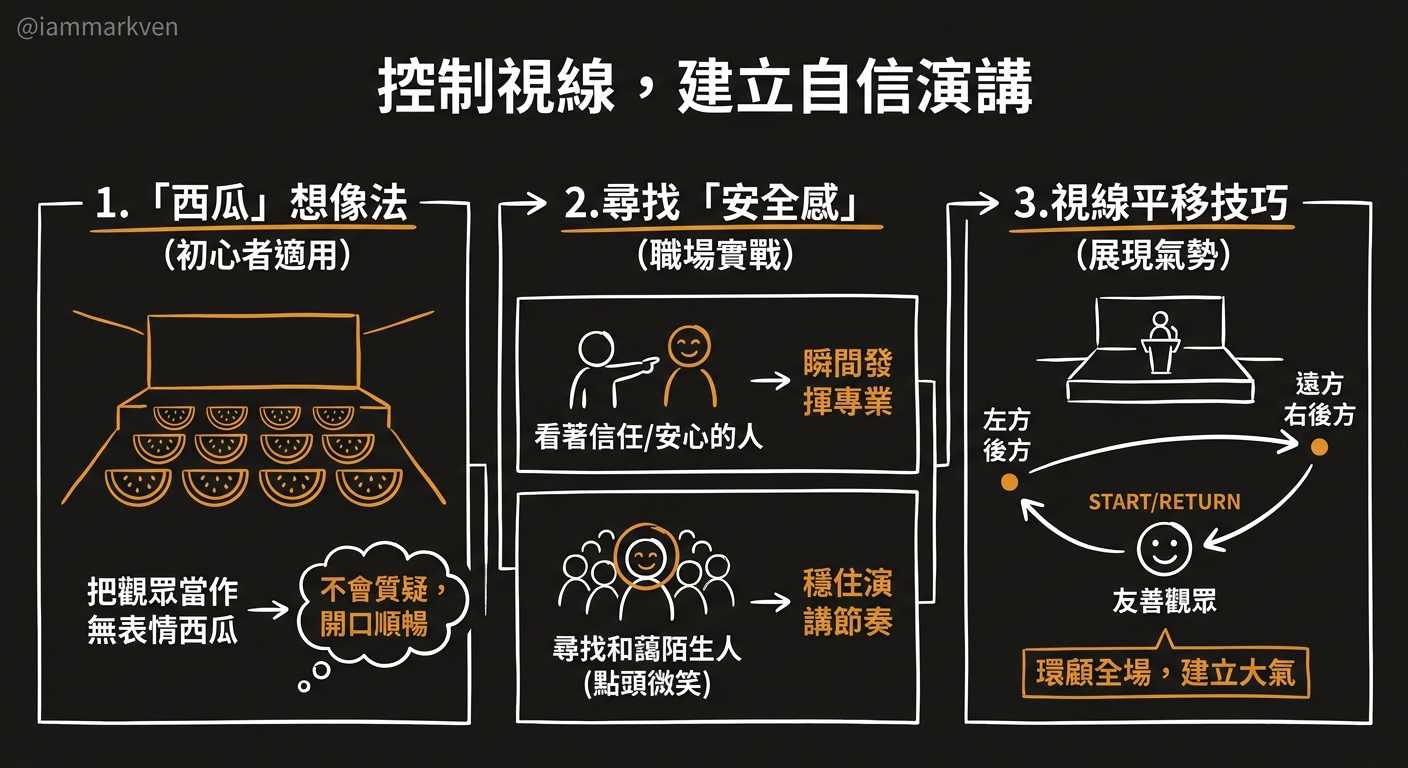 關閉大腦警報的視線轉移法