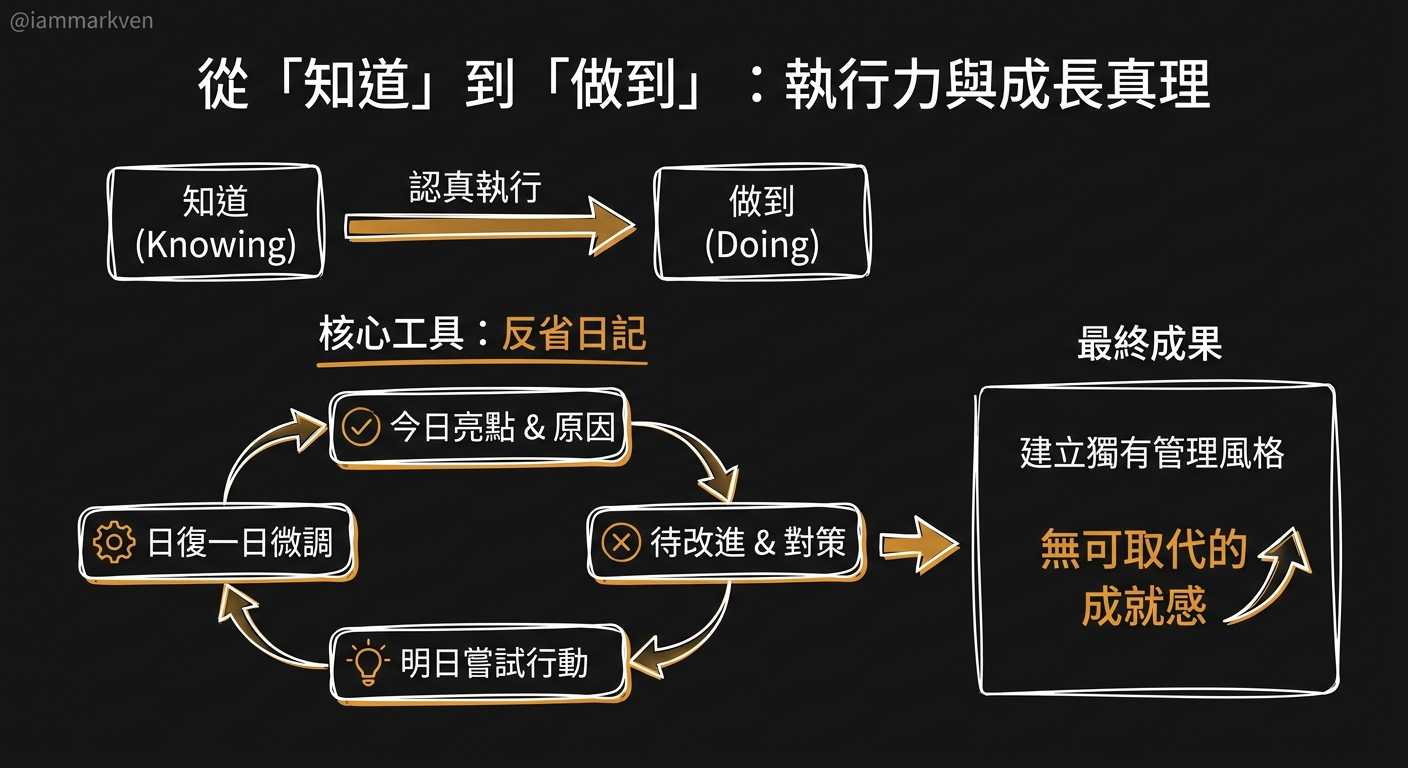 建立團隊系統，從每天的反省日記開始