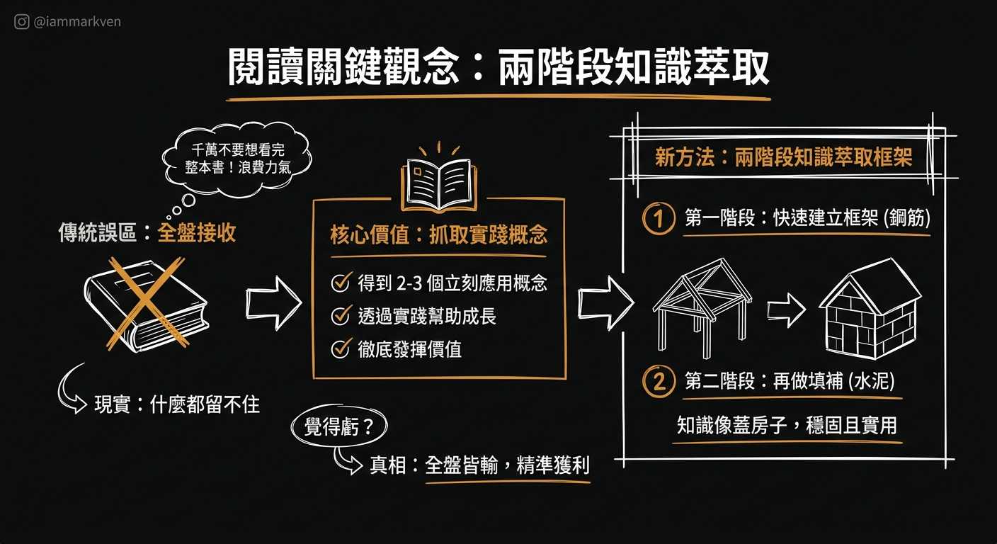 放下整本看完的執念，抓出核心才是贏家